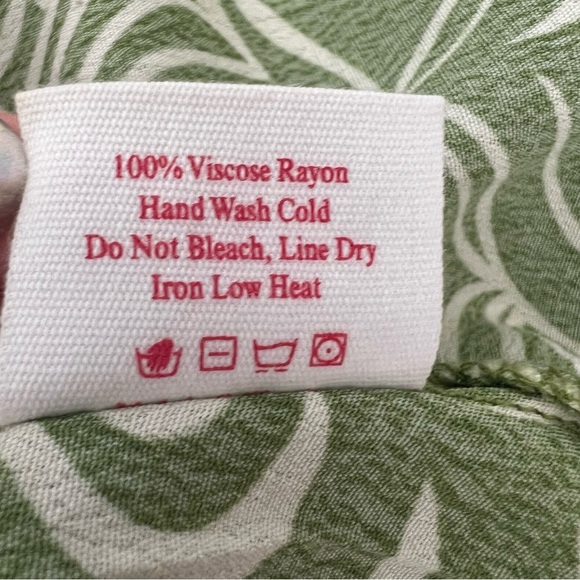 Lisa Says Gah! Green and White Wild Hearts Pattern Yolande Mini Dress - Picture 7 of 8